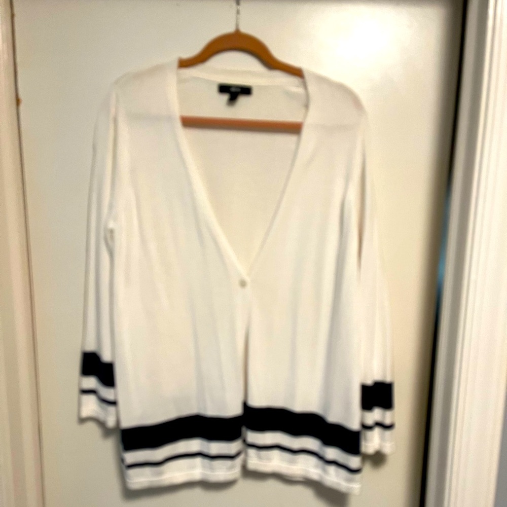Long Sleeve One Button Cardigan